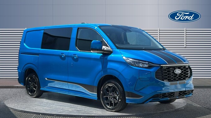 Ford Transit Custom 320 L1 Petrol Fwd 2.5 PHEV 232ps H1 Double Cab Van Sport Auto [NI] - Image 1